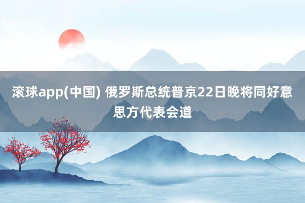 滚球app(中国) 俄罗斯总统普京22日晚将同好意思方代表会道