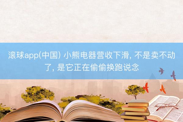 滚球app(中国) 小熊电器营收下滑， 不是卖不动了， 是它正在偷偷换跑说念