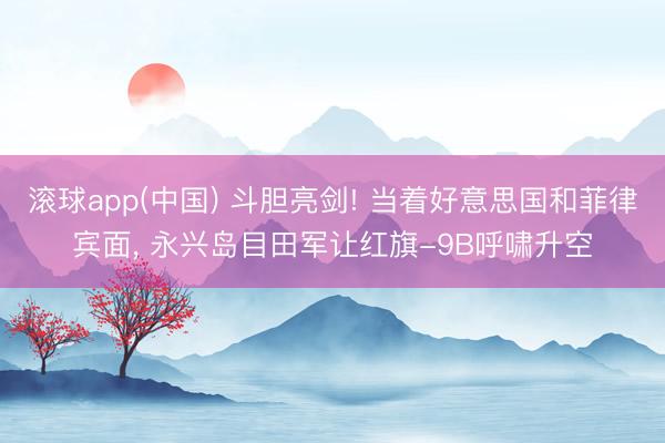 滚球app(中国) 斗胆亮剑! 当着好意思国和菲律宾面， 永兴岛目田军让红旗-9B呼啸升空
