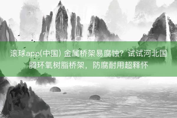 滚球app(中国) 金属桥架易腐蚀？试试河北国腾环氧树脂桥架，防腐耐用超释怀